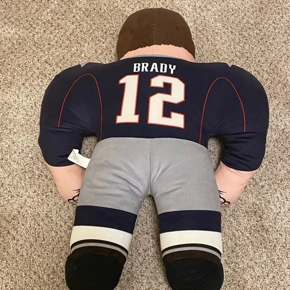 RARE TOM BRADYNFLPA Forever Collectibles Plush New England Patriots Studds 22